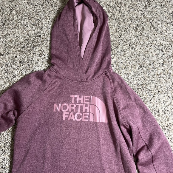The North Face Tops - The North Face Women's Half Dome Hoodie Pink Pullover Sweatshirt Size Medium